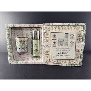 Cath Kidston Home Fragrance Duo Scented Candle & Spray Orange Blossom NEW